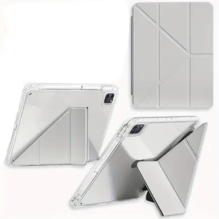Чeхол-книжка BeCover Ultra Slim Origami для Apple iPad Pro M4 2024 11" Gray (711690)