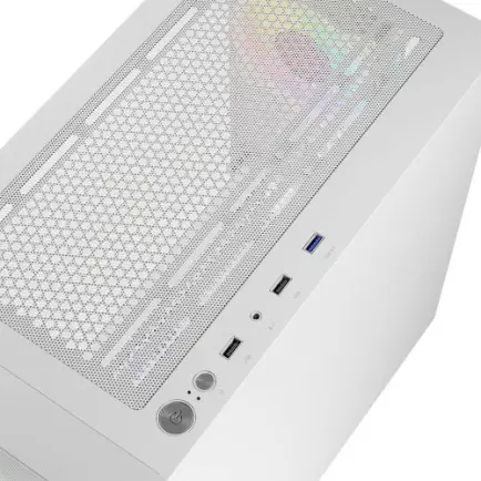 Корпус LogicConcept Portos ARGB Mini White без БЖ (AM-PORTOS-20-0000000-0002)