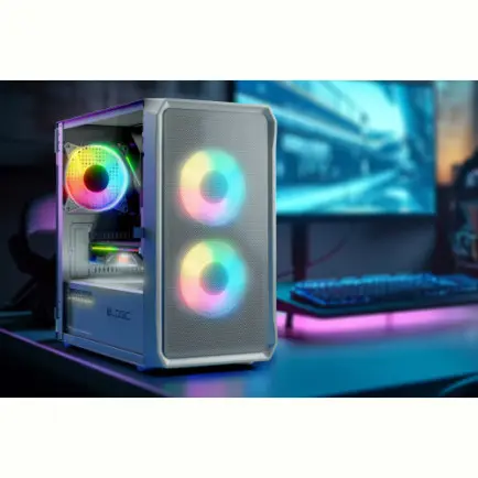 Корпус LogicConcept Portos ARGB Mini White без БЖ (AM-PORTOS-20-0000000-0002)