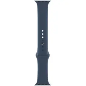 Ремешок Apple Sport Band для Apple Watch 45mm Abyss Blue (MKUW3)