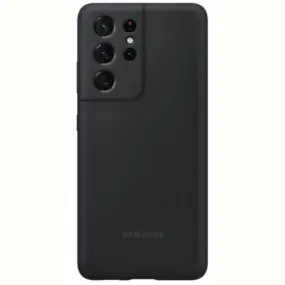 Чохол-накладка Samsung Silicone Cover для Samsung Galaxy S21 Ultra SM-G998 Black (EF-PG998TBEGRU)