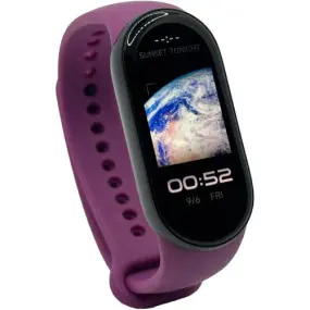 Силиконовый ремешок BeCover для Xiaomi Mi Smart Band 9 Purple (711952)
