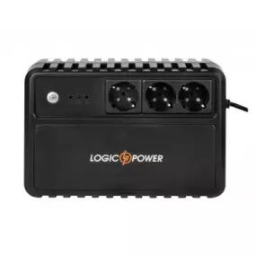 ИБП LogicPower LP-400VA-3PS, Lin.int., AVR, 3 x евро, пластик