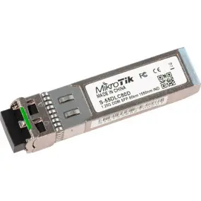 Модуль SFP Mikrotik S-55DLC80D (1.25G Single Mode, dual LC, до 80км)