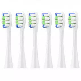 Насадка для зубной электрощетки Oclean P1C1 W06 Plaque Control Brush Head White (6 шт)