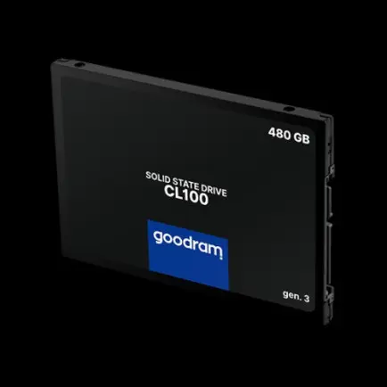 Накопитель SSD  480GB Goodram CL100 GEN.3 2.5" SATAIII TLC (SSDPR-CL100-480-G3)