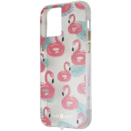 Чeхол-накладка Case-Mate Tough Prints для Apple iPhone 12 / iPhone 12 Pro Float On Flamingos (CM047212)