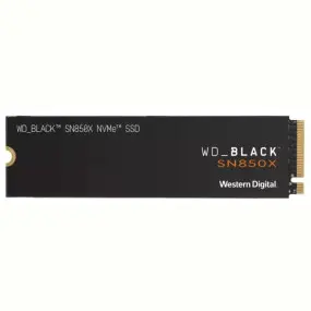Накопитель SSD 2TB WD Black SN850X M.2 2280 PCIe 4.0 x4 3D TLC (WDS200T2X0E)