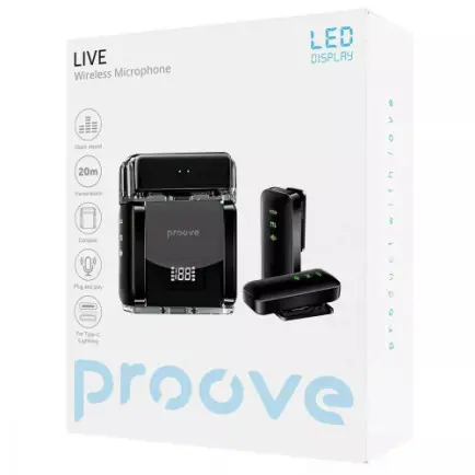 Мікрофон Proove Live Black (PLWM00012101)