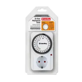 Таймер-розетка ColorWay (16A/3680W)
