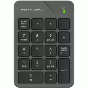 Клавиатура цифровая A4Tech Fstyler FGK21C Grey