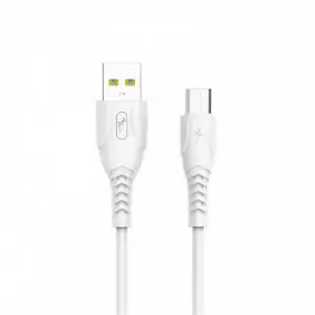 Кабель SkyDolphin S08V USB - microUSB 1м, White (USB-000564)