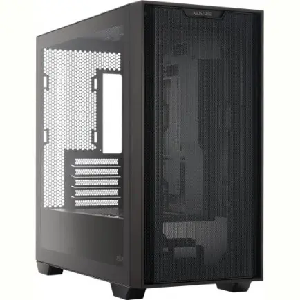 Корпус Asus A21 Black Tempered Glass без БП (90DC00H0-B09010)