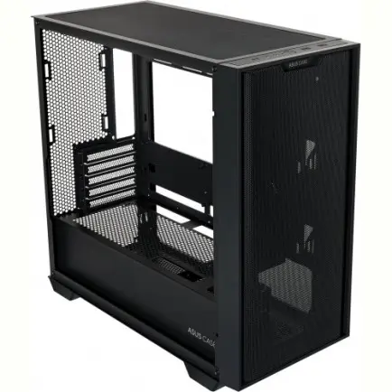 Корпус Asus A21 Black Tempered Glass без БП (90DC00H0-B09010)