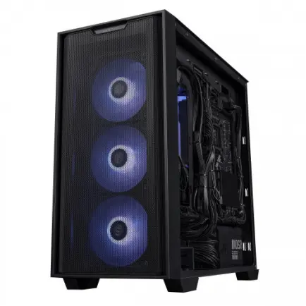 Корпус Asus A21 Black Tempered Glass без БП (90DC00H0-B09010)