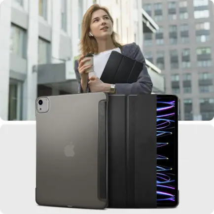 Чeхол BeCover Tri Fold Hard для Apple iPad Air 13" M2 2024 Black (711471)