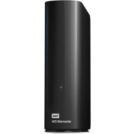 Внешний жесткий диск 3.5" USB 8.0TB WD Elements Desktop Black (WDBWLG0080HBK-EESN)