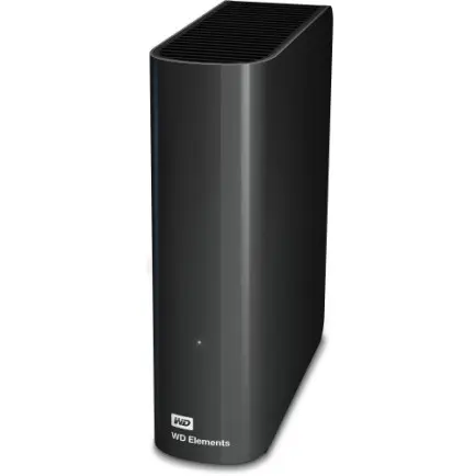 Внешний жесткий диск 3.5" USB 8.0TB WD Elements Desktop Black (WDBWLG0080HBK-EESN)