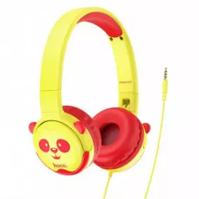 Наушники Hoco W31 Childrens Yellow-Red (W31YR)