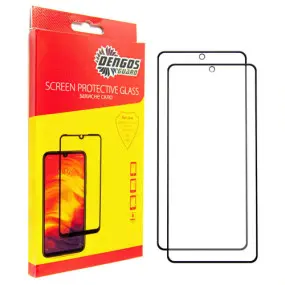 Защитное стекло Dengos для Motorola G05 Black Full Glue (DG-TG2P-74)