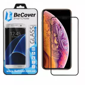 Захисне скло BeCover для Apple iPhone XS Max Black (702623)