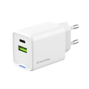 Мережевий зарядний пристрій ColorWay GaN Mini 45W PD Port PPS USB (Type-C PD + USB QC4.0)