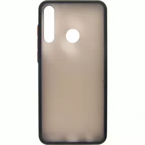 Чeхол-накладка Dengos Matt для Huawei Y6p Black (DG-TPU-MATT-54)