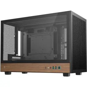 Корпус DeepCool CH260 Wood Black (R-CH260-BKNWM0-G-1)