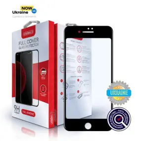 Защитное стекло Intaleo для Apple iPhone SE 2020/8/7 Full Glue Black (1283126501401)