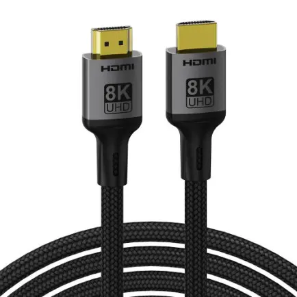 Кабель ColorWay HDMI-HDMI V2.1 8K 2м, Black (CW-CBHD088-BK)