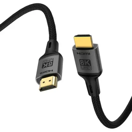 Кабель ColorWay HDMI-HDMI V2.1 8K 2м, Black (CW-CBHD088-BK)