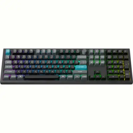 Клавиатура беспроводная Keychron Q6 Ultra Keychron Red Switch Black RGB (Q6U-M1-UA)