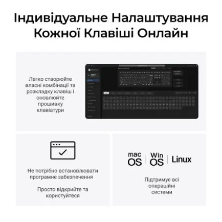 Клавиатура беспроводная Keychron Q6 Ultra Keychron Red Switch Black RGB (Q6U-M1-UA)
