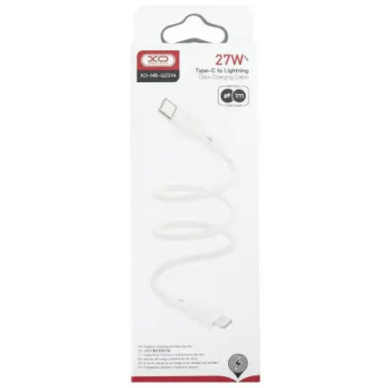 Кабель XO NBQ231A USB Type-C - Lightning (M/M)