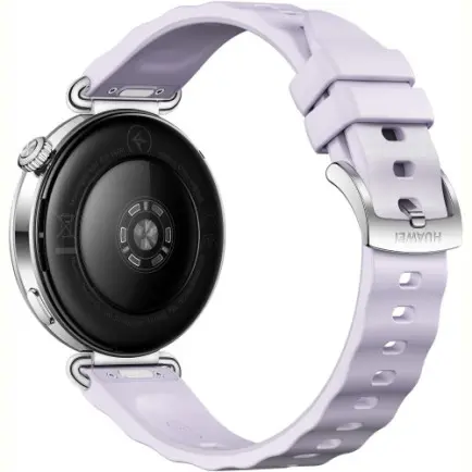 Смарт-часы Huawei Watch GT 6 41mm Steel with Purple Fluoroelastomer Strap (55020FTM)