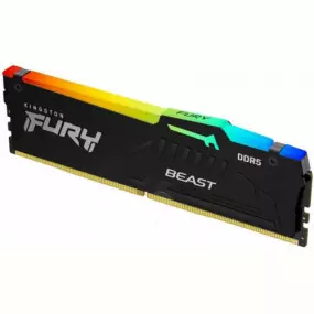 Модуль пам`яті DDR5 32GB/4800 Kingston Fury Beast RGB (KF548C38BBA-32)