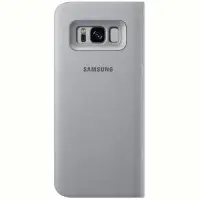 Чехол-книжка Samsung LED View Cover для Samsung Galaxy S8+ G955 Silver (EF-NG955..