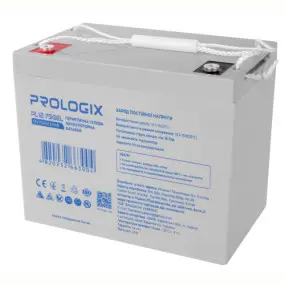 Аккумуляторная батарея Prologix 12V 75AH (PL12-75GEL)