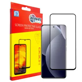 Защитное стекло Dengos SuperD для Xiaomi Redmi Note 15 Pro 5G Black Full Glue (TGFG-SD-10)