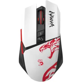 Мышь беспроводная A4Tech Bloody R36 Ultra Naraka White