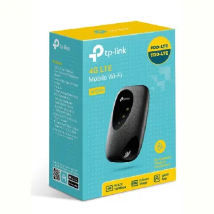 Беспроводной 3G/4G маршрутизатор TP-Link M7200 (N300,OLED-дисплей, DC-HSPA+/HSPA+/HSPA/UMTS, 1xmicroUSB, 1xSIM, 2000 мАч)