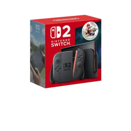 Игровая консоль Nintendo Switch 2 Black Mario Kart World Bundle (0045496321529)