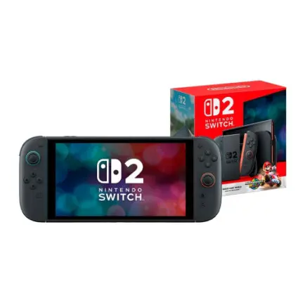 Игровая консоль Nintendo Switch 2 Black Mario Kart World Bundle (0045496321529)