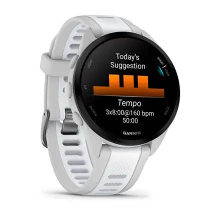 Смарт-часы Garmin Forerunner 165 Mist Gray/Whitestone (010-02863-AD)