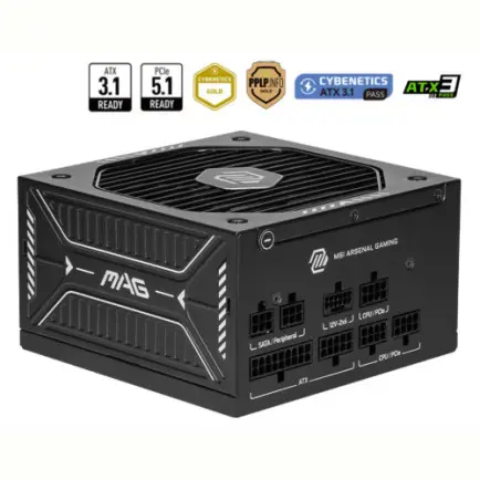 Блок живлення MSI MAG A750GLS PCIE5 750W