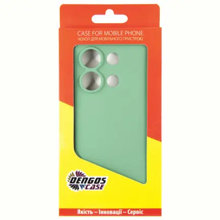 Чeхол-накладка Dengos Soft для Xiaomi Redmi Note 13 4G Mint (DG-TPU-SOFT-54)