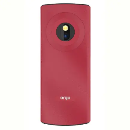 Мобiльний телефон Ergo B185 Dual Sim Red