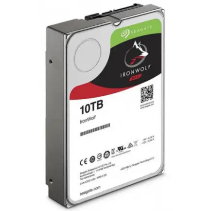 Накопитель HDD SATA 10.0TB Seagate IronWolf NAS 7200rpm 256MB (ST10000VN000)
