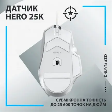 Мышь Logitech G502 X White (910-006146)