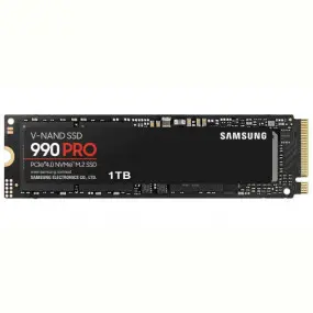 Накопитель SSD  1ТB Samsung 990 PRO M.2 2280 PCIe 4.0 x4 NVMe V-NAND MLC (MZ-V9P1T0BW)